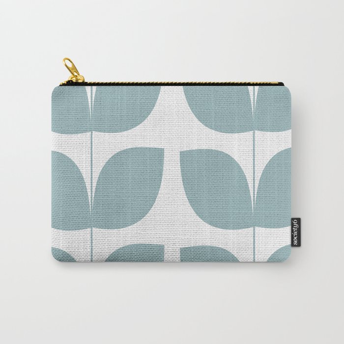 Mid Century Modern Leaves 01 Carry-All Pouch