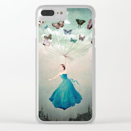 Leaving Wonderland Clear iPhone Case