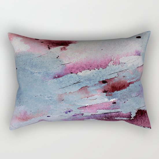 Remains of elderberry soup Rectangular Pillow