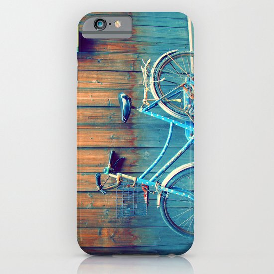 A Polka Dotted Bike iPhone & iPod Case