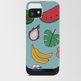 Tropical Fruits iPhone Card Case