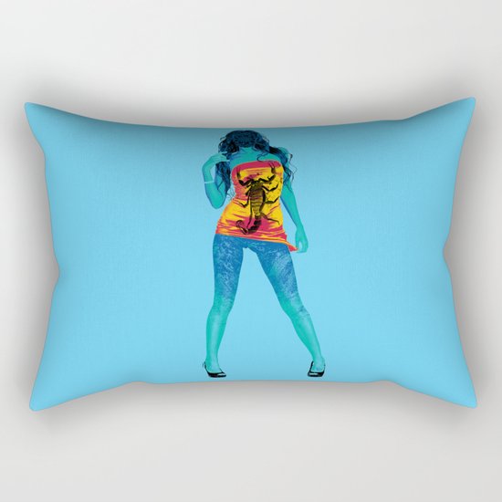 Vitriolic Rectangular Pillow