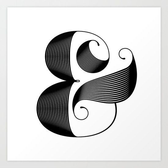 Ampersand Art Print