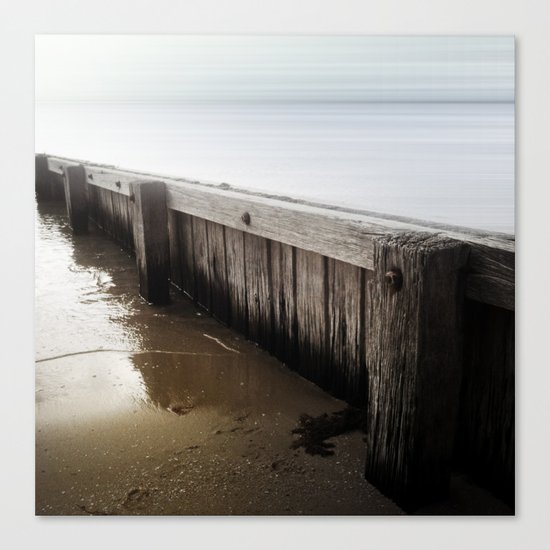 the break water 04 Canvas Print