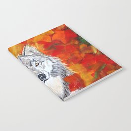 Autumn Wolf Notebook