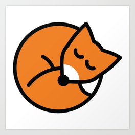 Graphic Fox Art Prints For Any Decor Style Society6