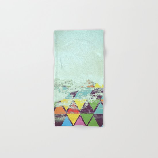 Triangle Mountain Hand & Bath Towel