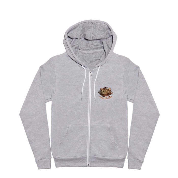 coffee cool Full Zip Hoodie