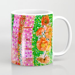 Flowers and Bricks Coffee Mug