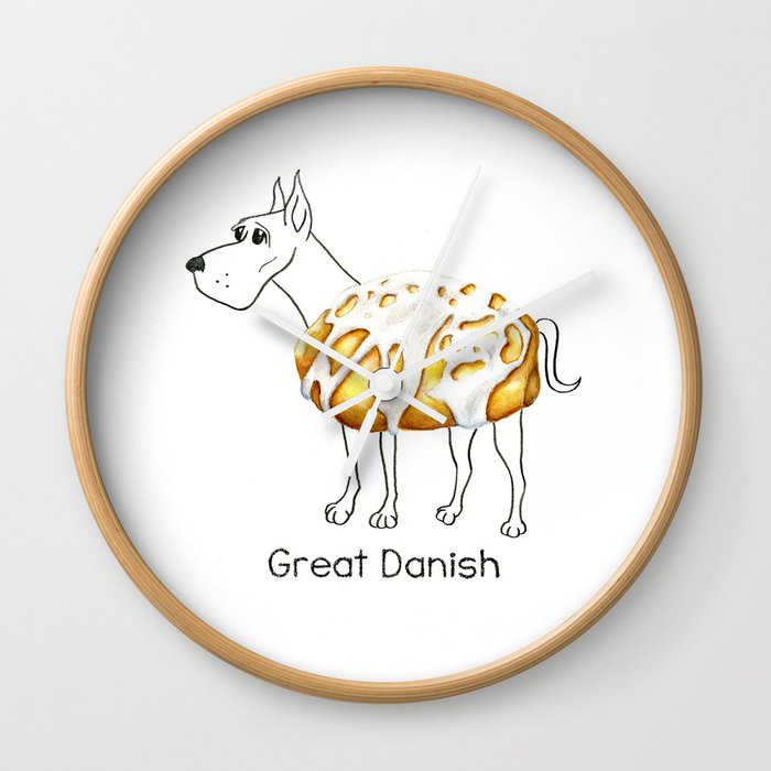 Dog Treats - Great Danish Wall Clock
