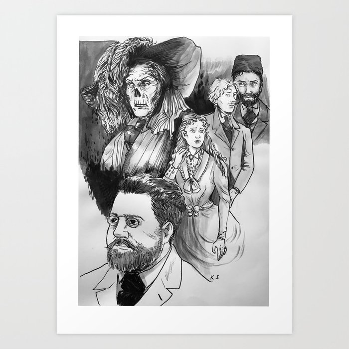 Leroux’s opera Art Print