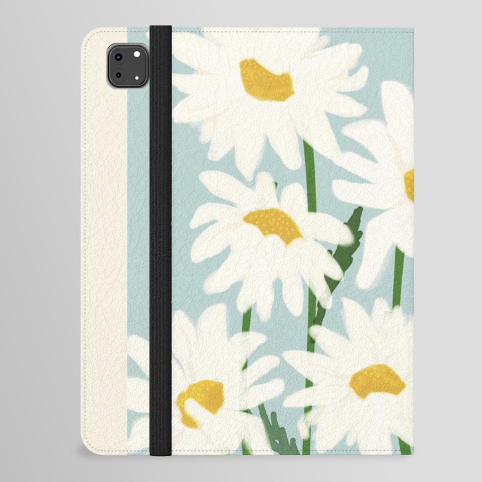 Flower Market - Oxeye daisies iPad Folio Case