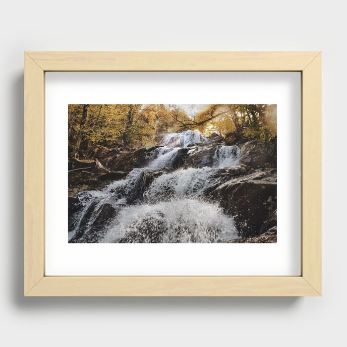 Waterfall Recessed Framed Print