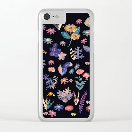 color garden!! Clear iPhone Case