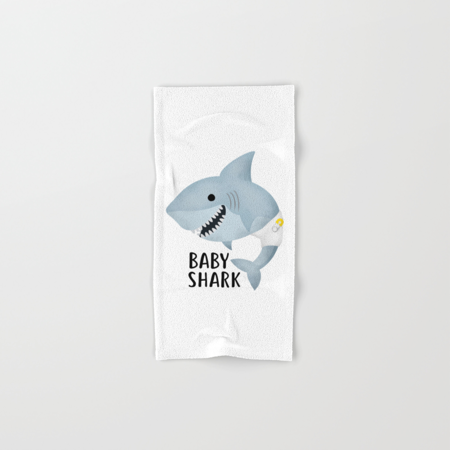 Baby Shark Hand Bath Towel By Avenger Society6