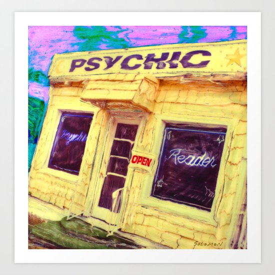 PSYCHIC Art Print