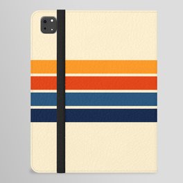 Classic Retro Stripes iPad Folio Case