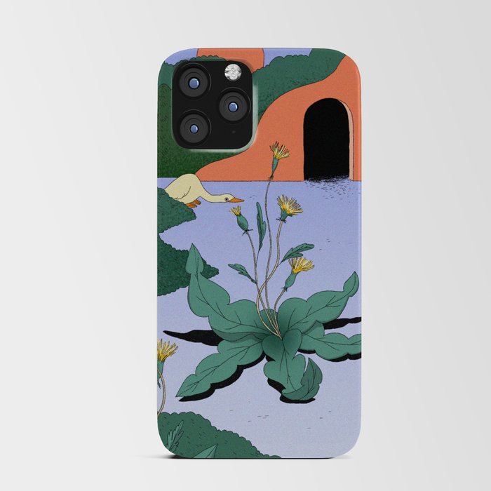 goose in the weeds iPhone Card Case