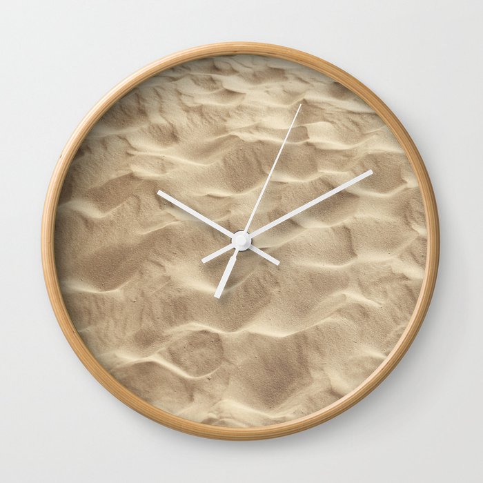 Sand Dunes Wall Clock
