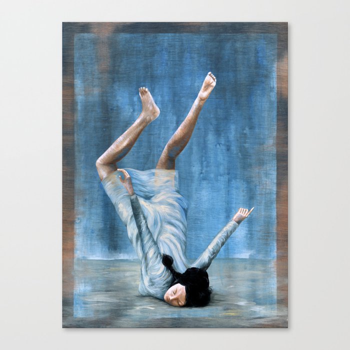 Almost Blue Canvas Print