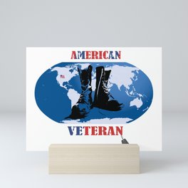 American Veteran Mini Art Print