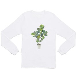 Fiddle Leaf Fig Tree Long Sleeve T-shirt
