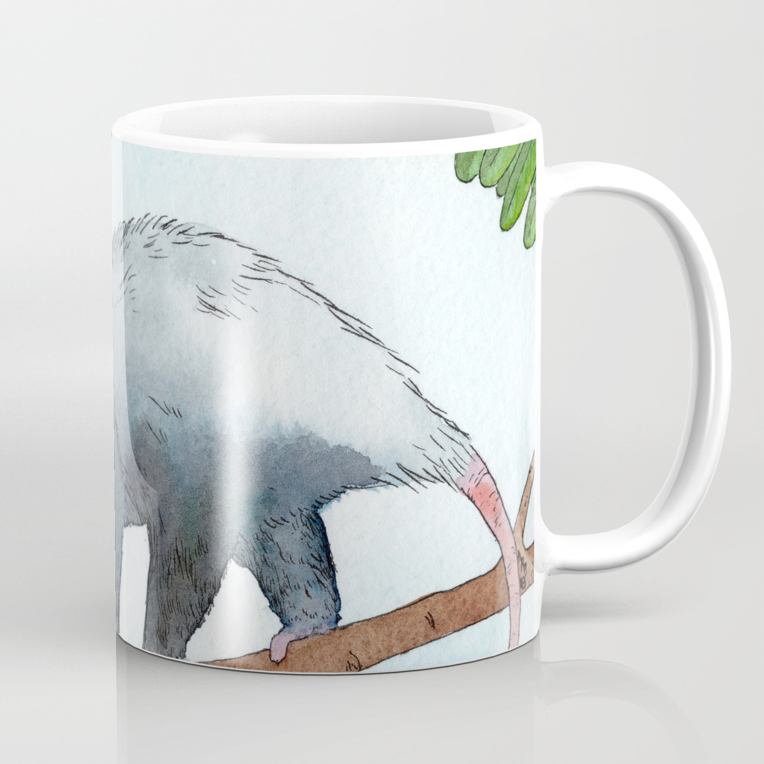 Opossum In A Rowan Tree Coffee Mug By Flyingdodo Society6