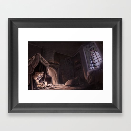 Where Somebody Waits For Me Framed Art Print