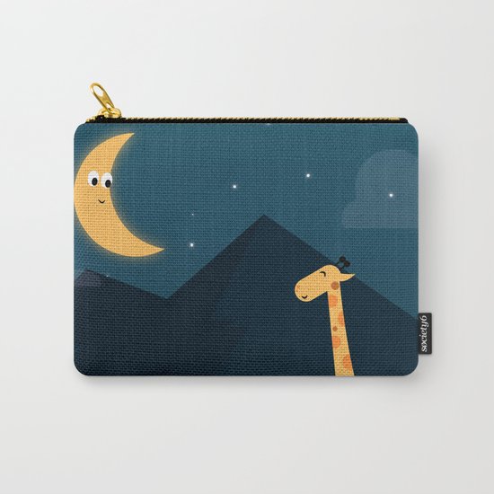 The Giraffe and the Moon Carry-All Pouch