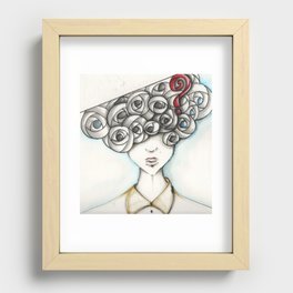 jigò why?what?who?when? Recessed Framed Print
