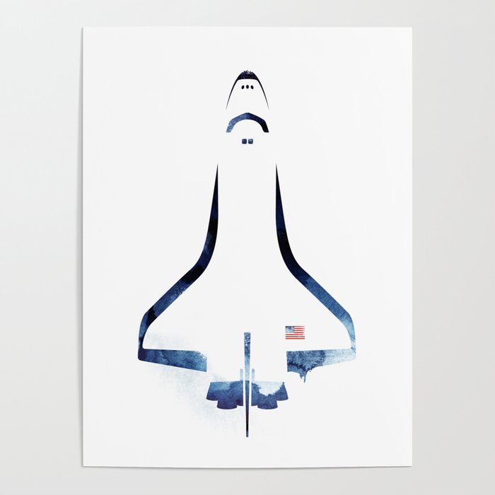 Space Shuttle Poster