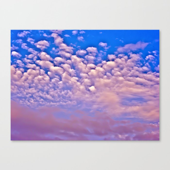 Strawberry Skies Canvas Print