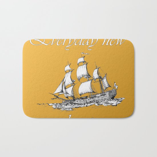 Everyday new adventure 3 Bath Mat