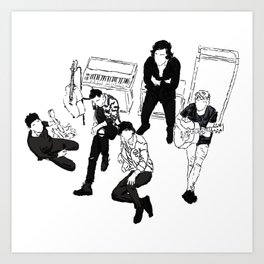 One Direction Art Prints For Any Decor Style Society6