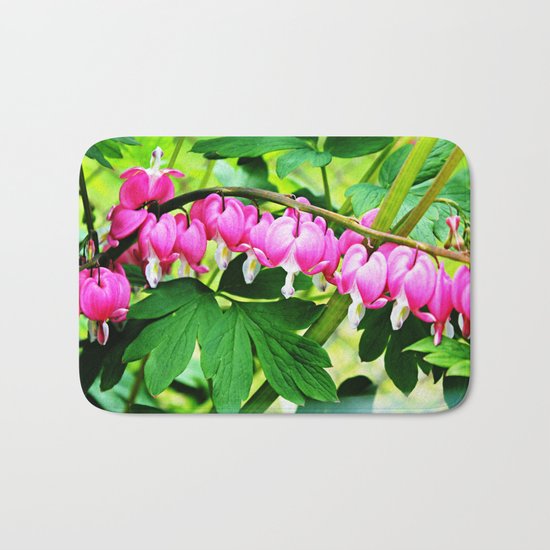 Bleeding Hearts Bath Mat