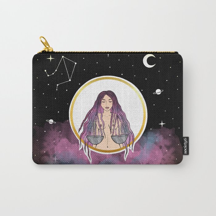 Libra [Zodiac Signs] Carry-All Pouch