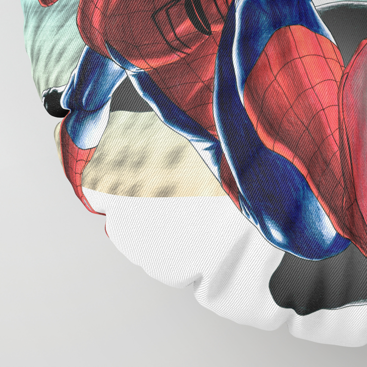 Spider Man Vs Venom Floor Pillow By Peejaycatacutan Society6
