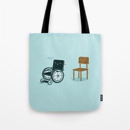 Enabled, Not Disabled Tote Bag