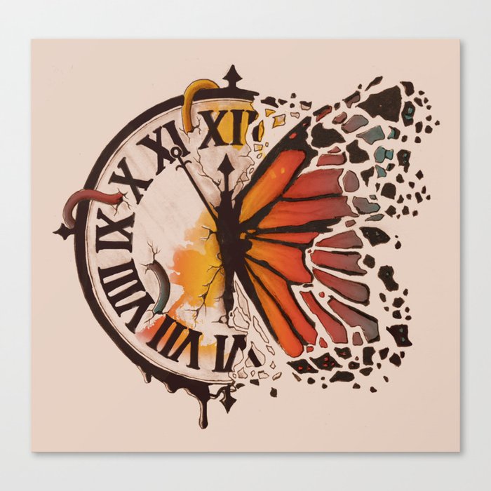 A Ruptured Time Canvas Print