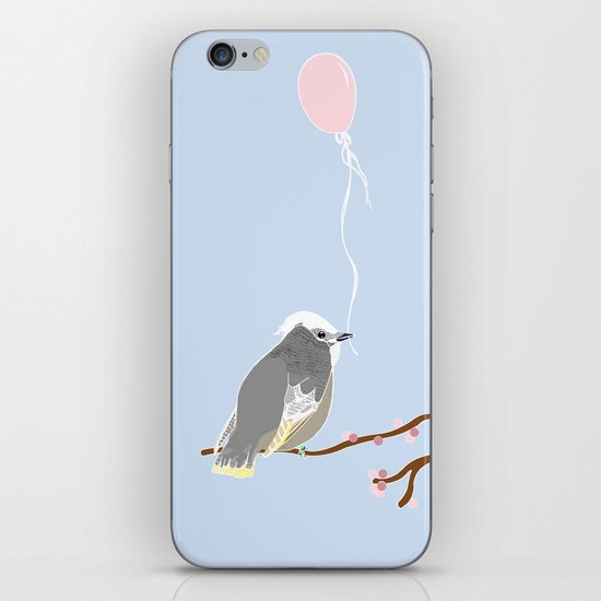 The birthday bird iPhone & iPod Skin