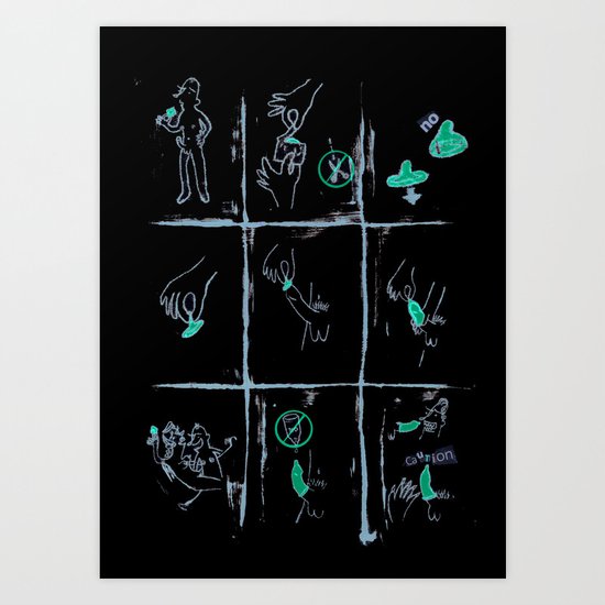 condom Art Print