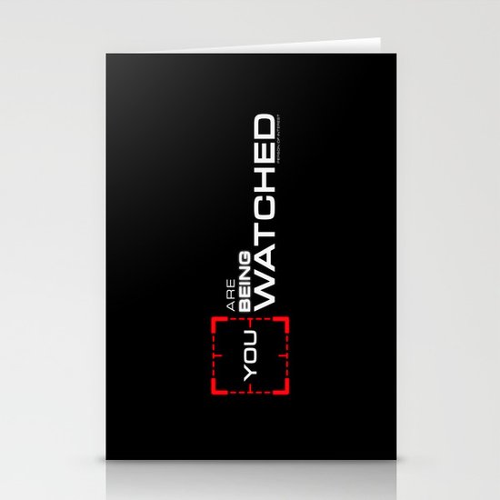 Person of Interest Stationery Cards