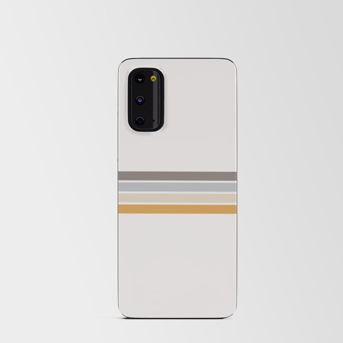 Soft Color Stripes Android Card Case