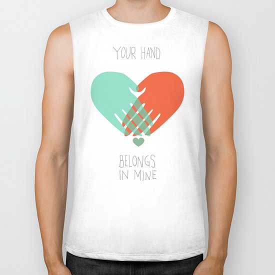 I wanna hold your hand Biker Tank