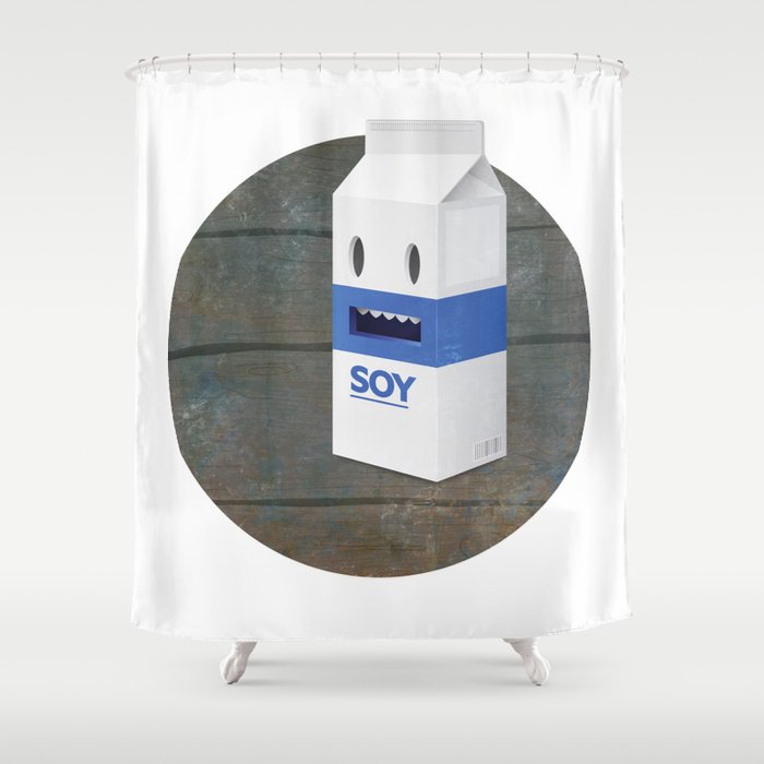 Soy Milk Shower Curtain