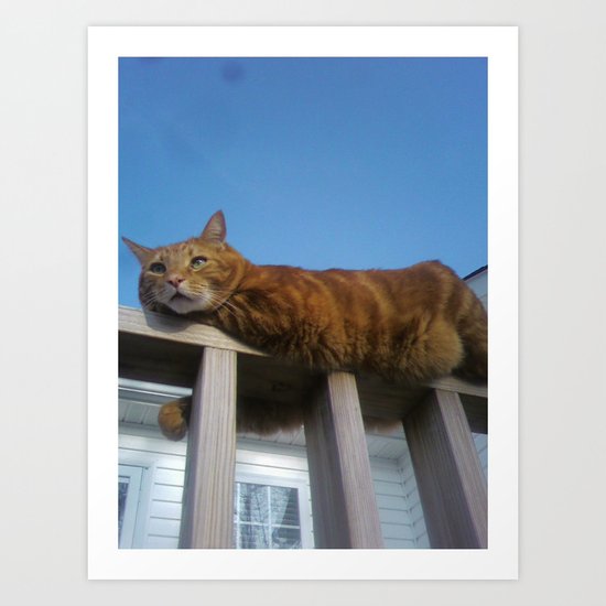 Good morning, Charlie! Art Print