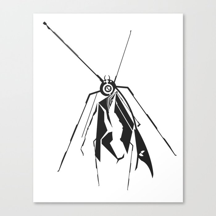 Track-fly Canvas Print