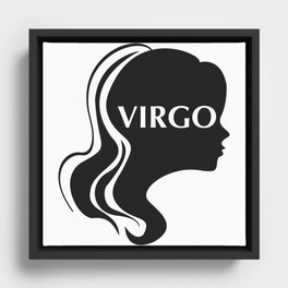 Virgo Framed Canvas