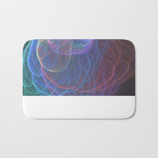 Wormhole Arches in Rainbow Fractal Bath Mat