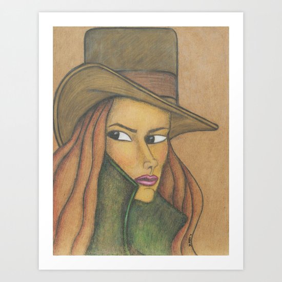 Undercover Art Print